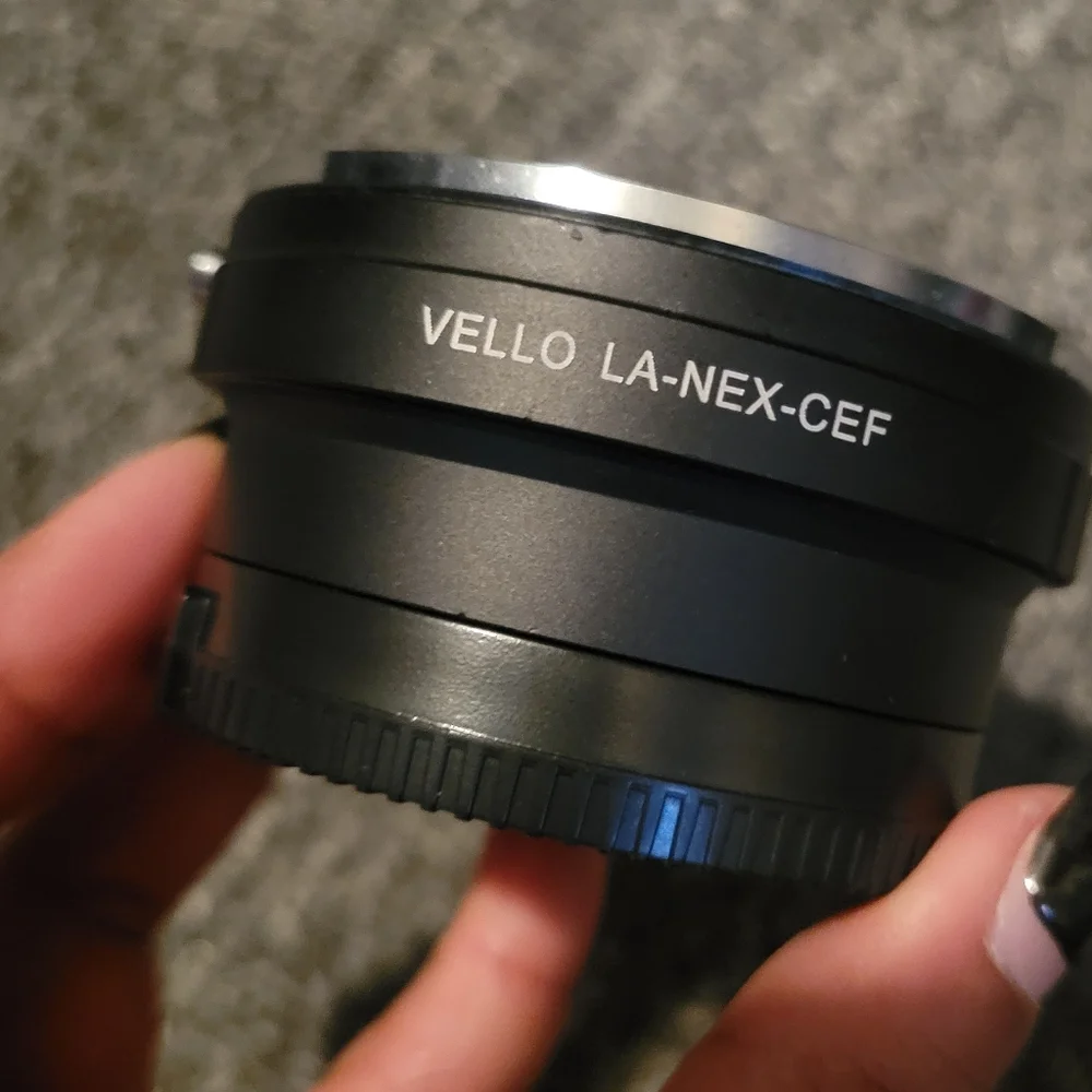 Sony E mount Adapter to Canon EF/EF-S